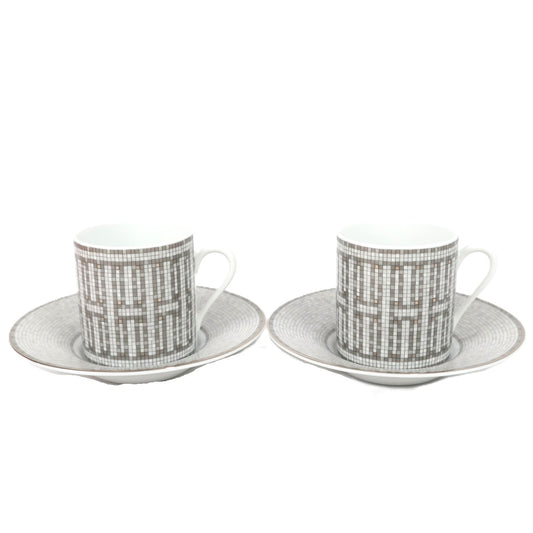 HERMES 035017P MOSAIQUE AU 24 CUP & SAUCER