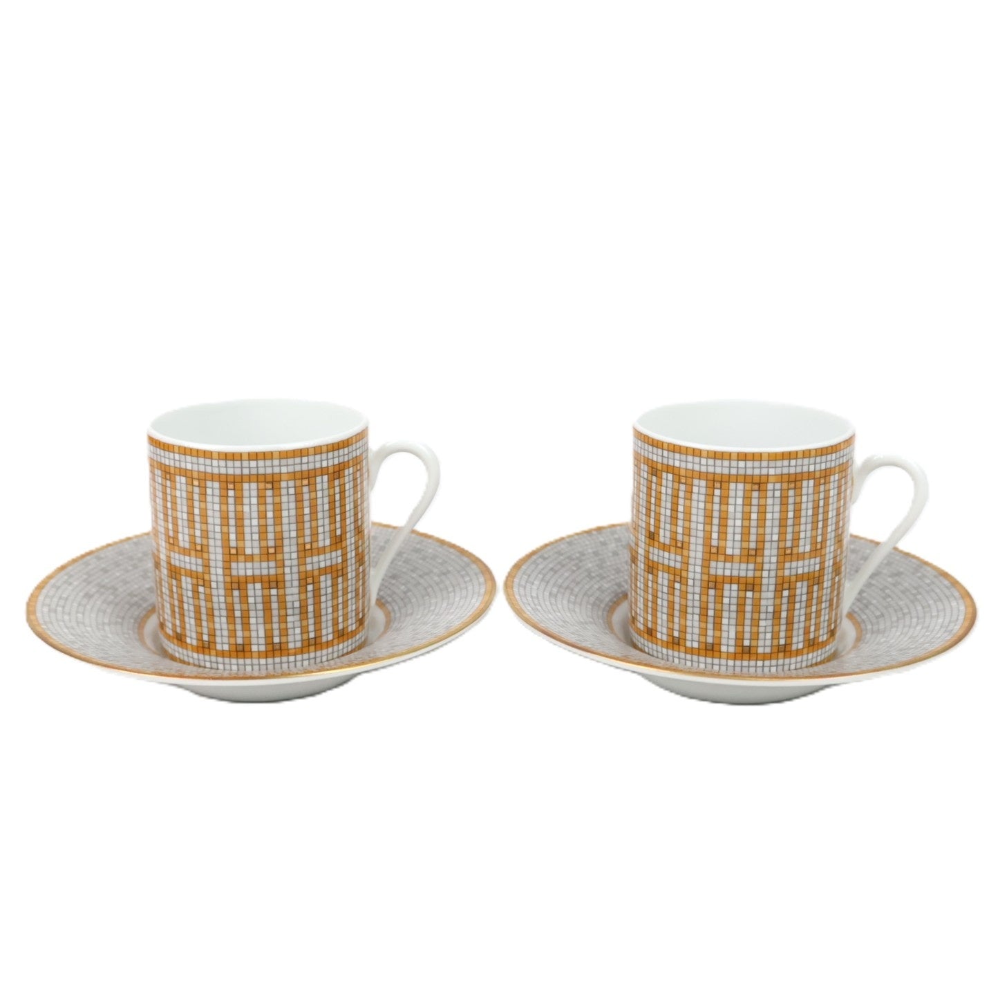 HERMES 026017P MOSAIQUE AU 24 CUP & SAUCER