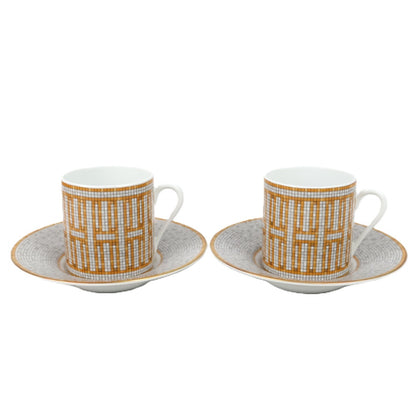 HERMES 026017P MOSAIQUE AU 24 CUP & SAUCER