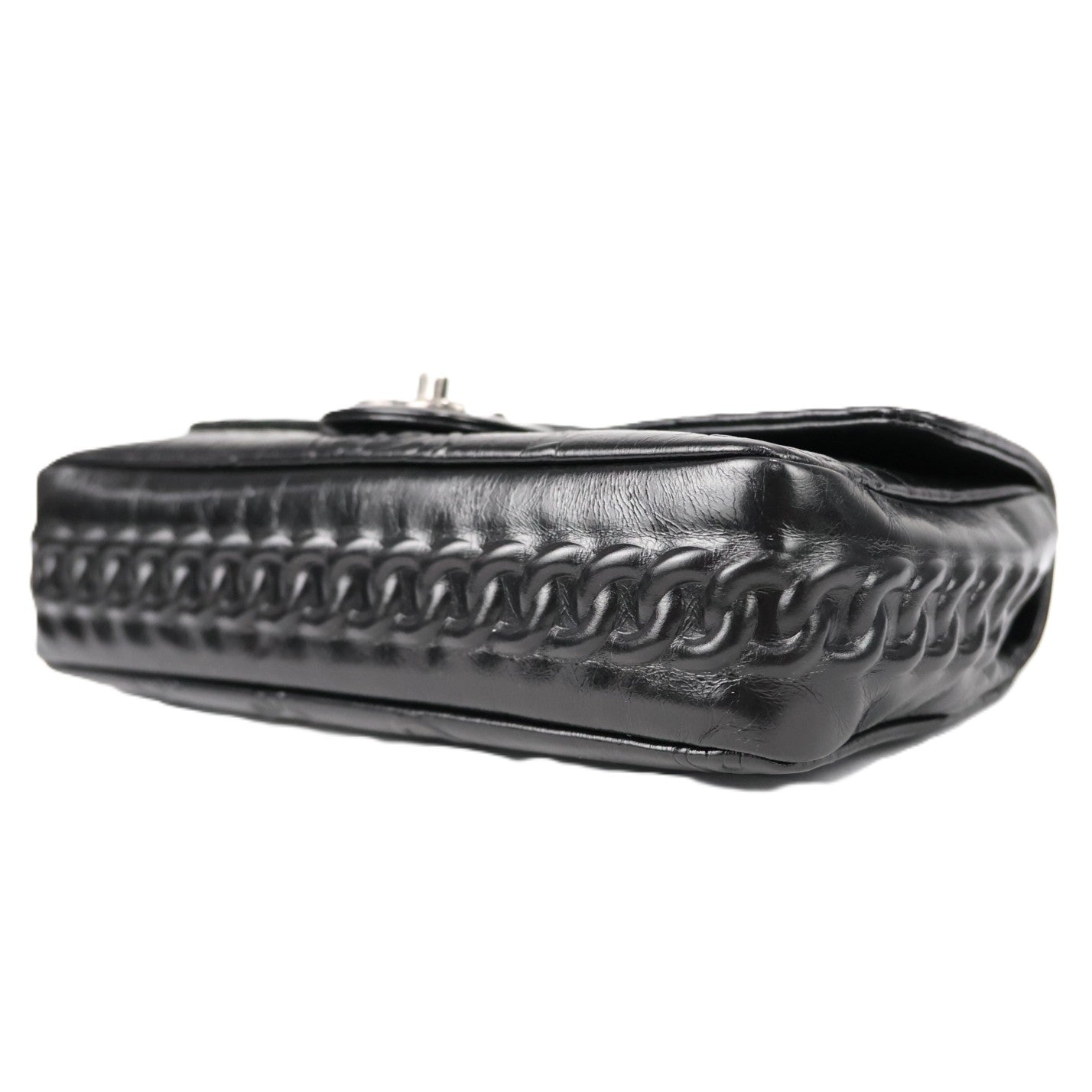 CHANEL 92243 METALLIC SYMBOLS SHOULER BAG