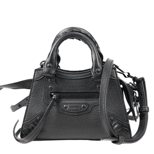 BALENCIAGA 638527 15Y47 NEO CLASSIC CITY NANO MINI BAG