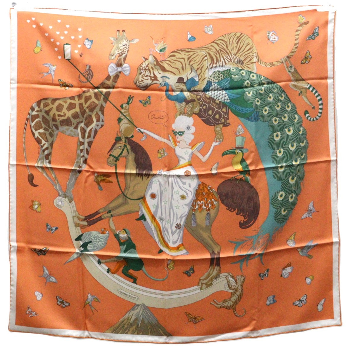 HERMES 003875S CARRE90 SCARF