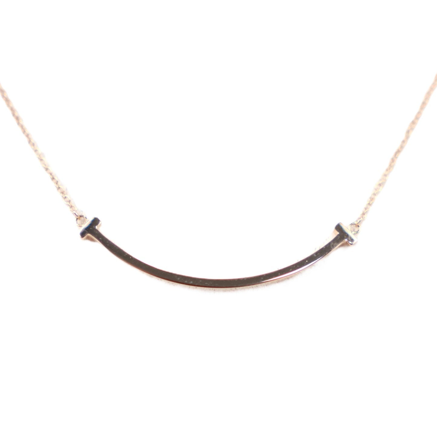 TIFFANY & Co. 60011678 T Smile Small Necklace