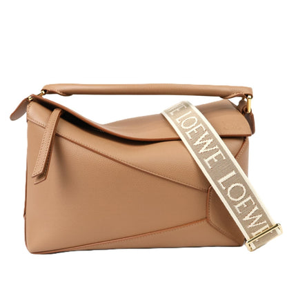 LOEWE A510P49X12+C073T87X01 PUZZLE EDGE MEDIUM HANDBAG+STRAP