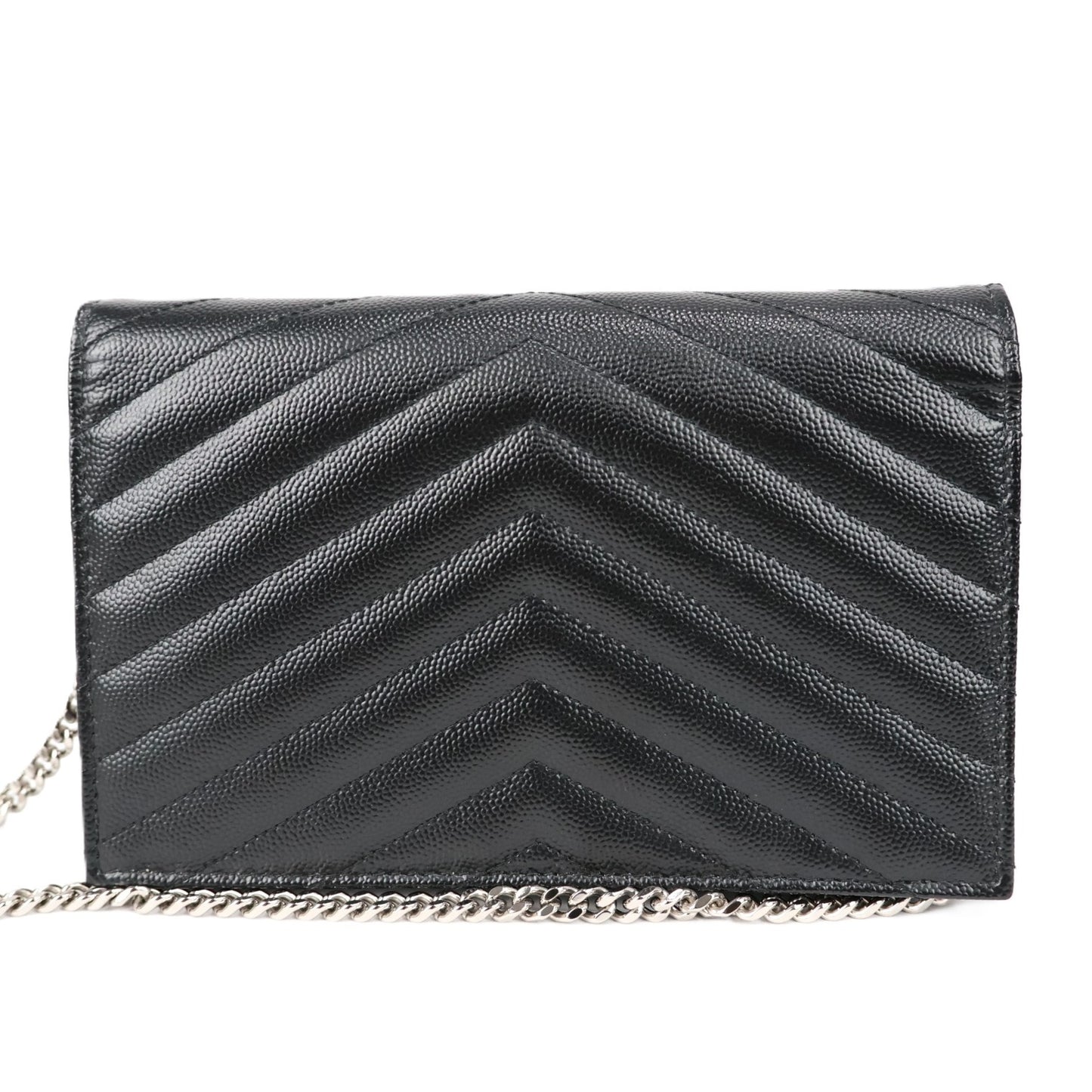 SAINT LAURENT 742920 BOW02 ENVELOPE WALLET ON CHAIN