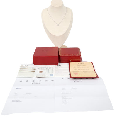 Cartier N7424301 Destinee 0.23ct-D-VS1-3EX Necklace