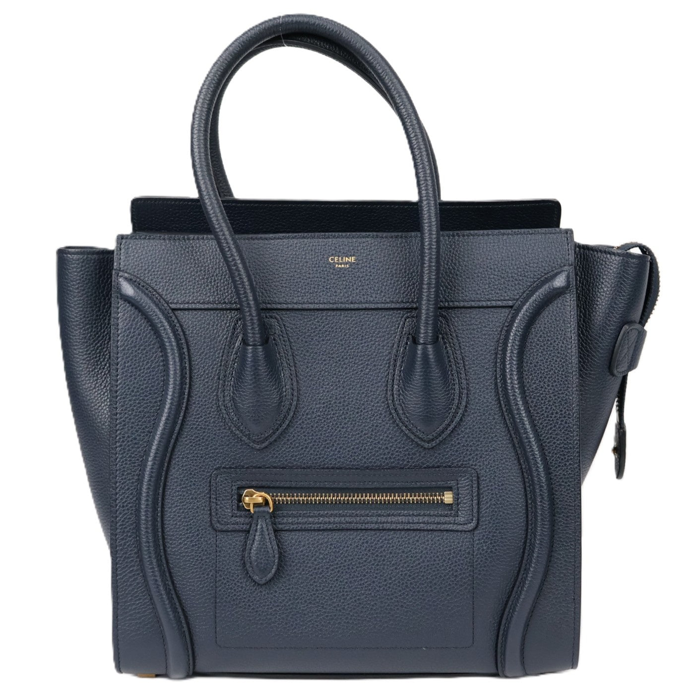 CELINE 189793DRU LUGGAGE MICRO HANDBAG