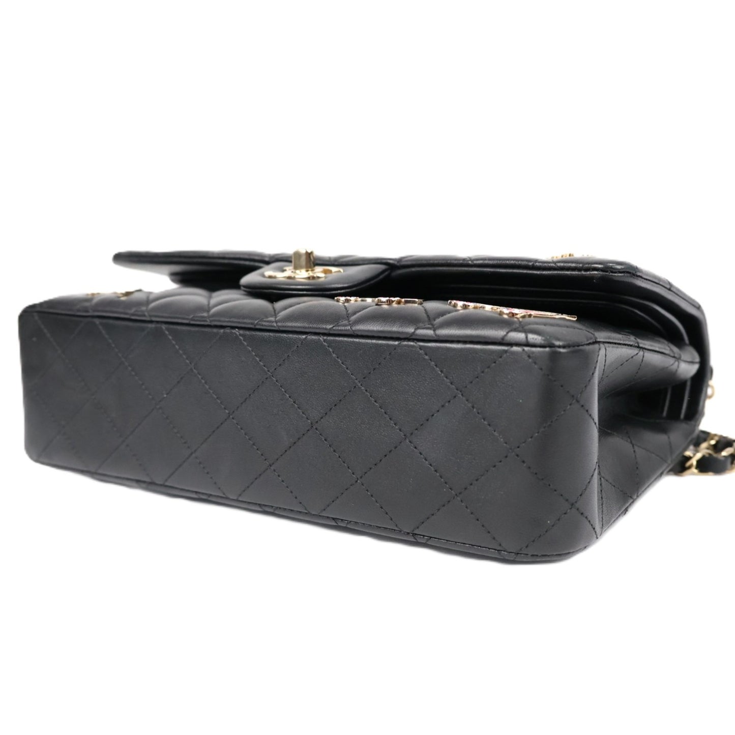 CHANEL 1112 CLASSIC FLAP MEDIUM SHOULDER BAG