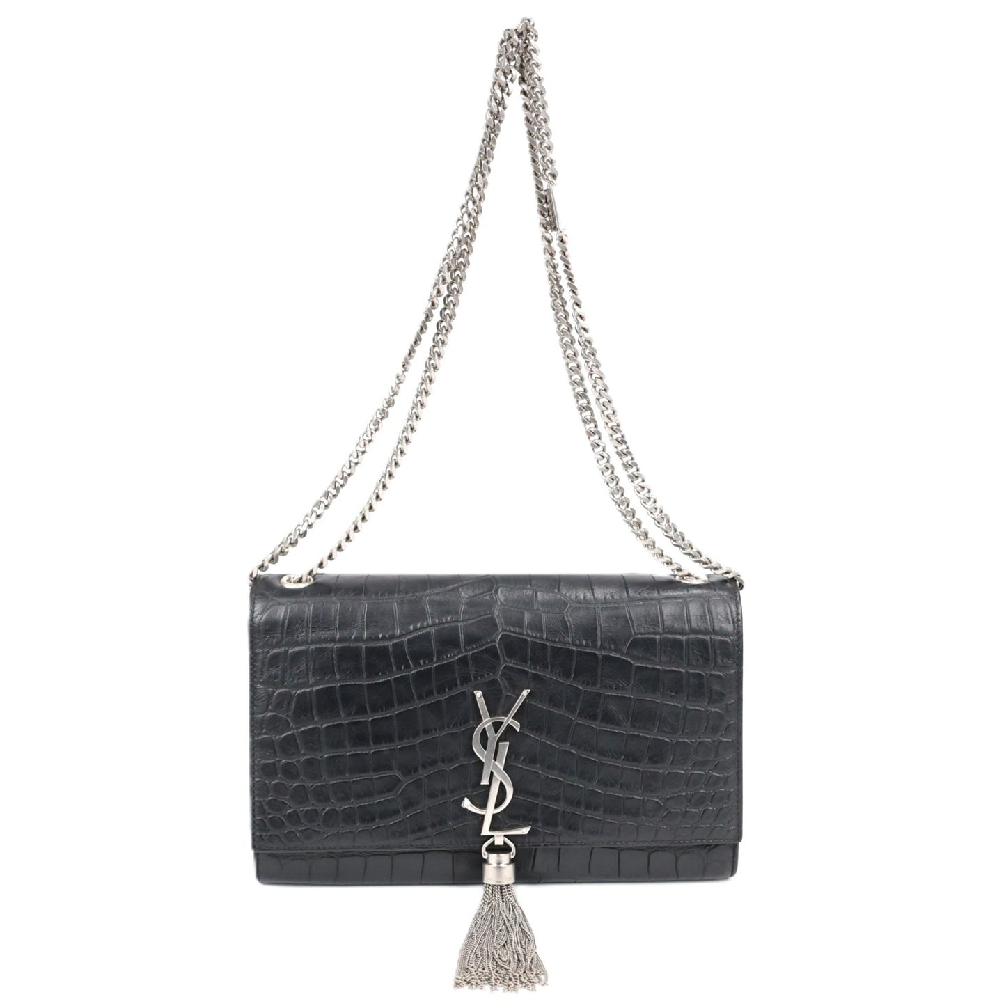 SAINT LAURENT 354119 CS30E KATE TASSEL MEDIUM CROSSBODY BAG