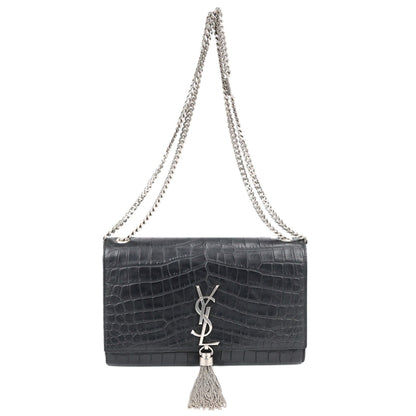 SAINT LAURENT 354119 CS30E KATE TASSEL MEDIUM CROSSBODY BAG