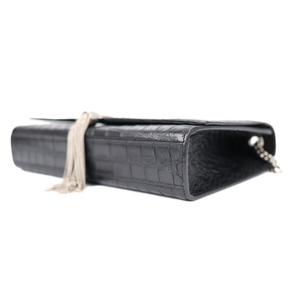SAINT LAURENT 354119 CS30E KATE TASSEL MEDIUM CROSSBODY BAG
