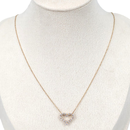 TIFFANY & Co. Diamond Heart Small Necklace