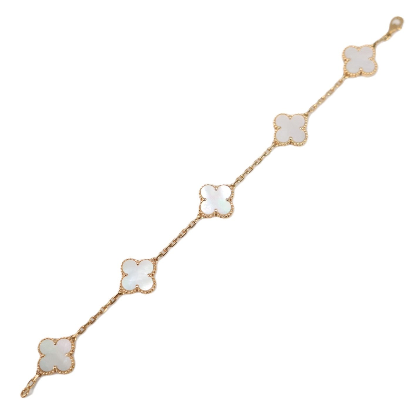 Van Cleef & Arpels VCARA41800 Vintage Alhambra 5-Motifs Bracelet