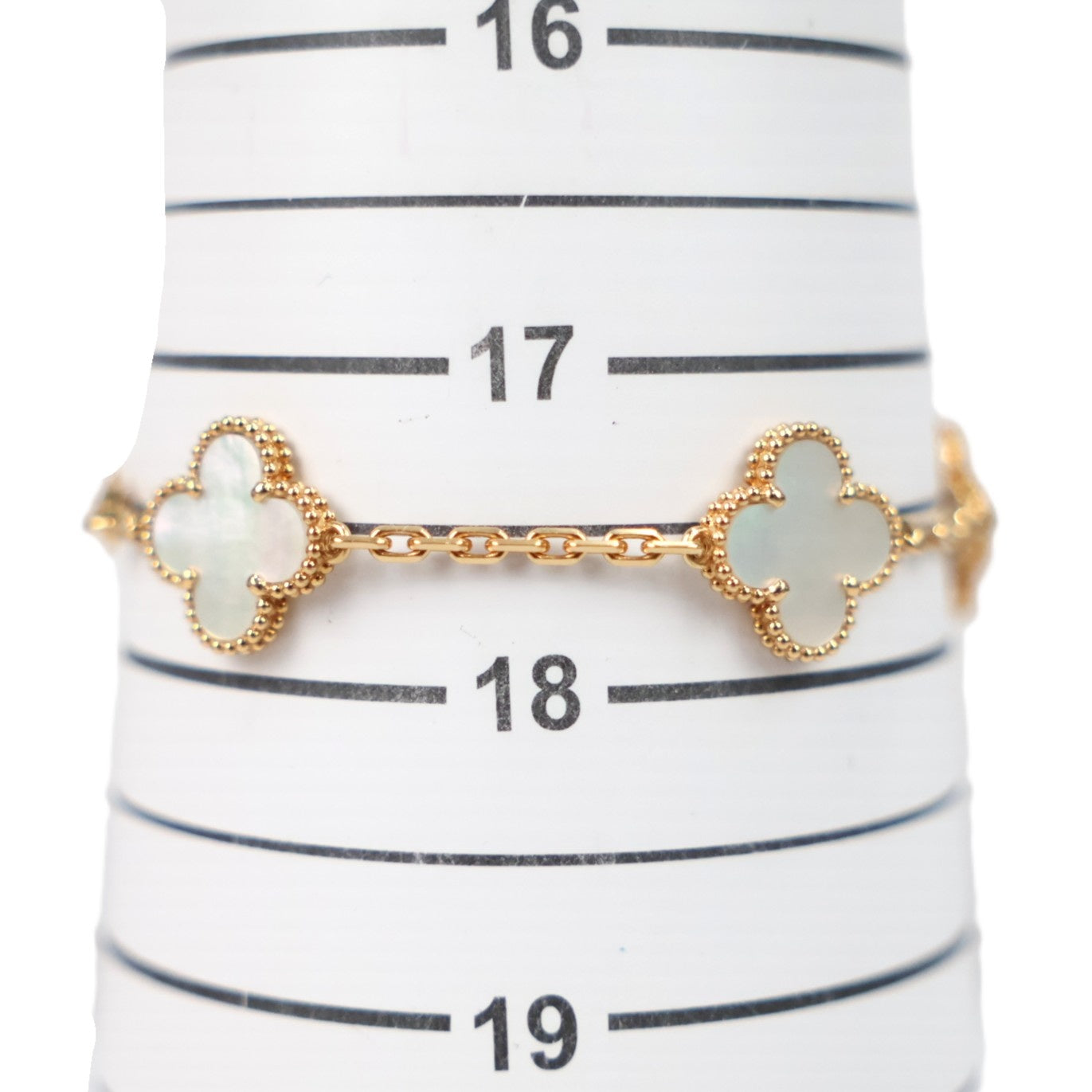 Van Cleef & Arpels VCARA41800 Vintage Alhambra 5-Motifs Bracelet