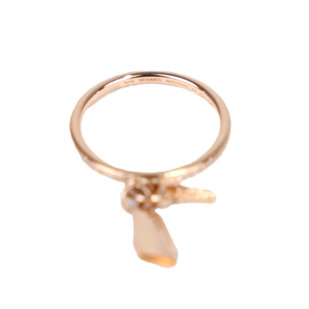 HERMES H220651B Kelly Clochette Small Model #54 Ring