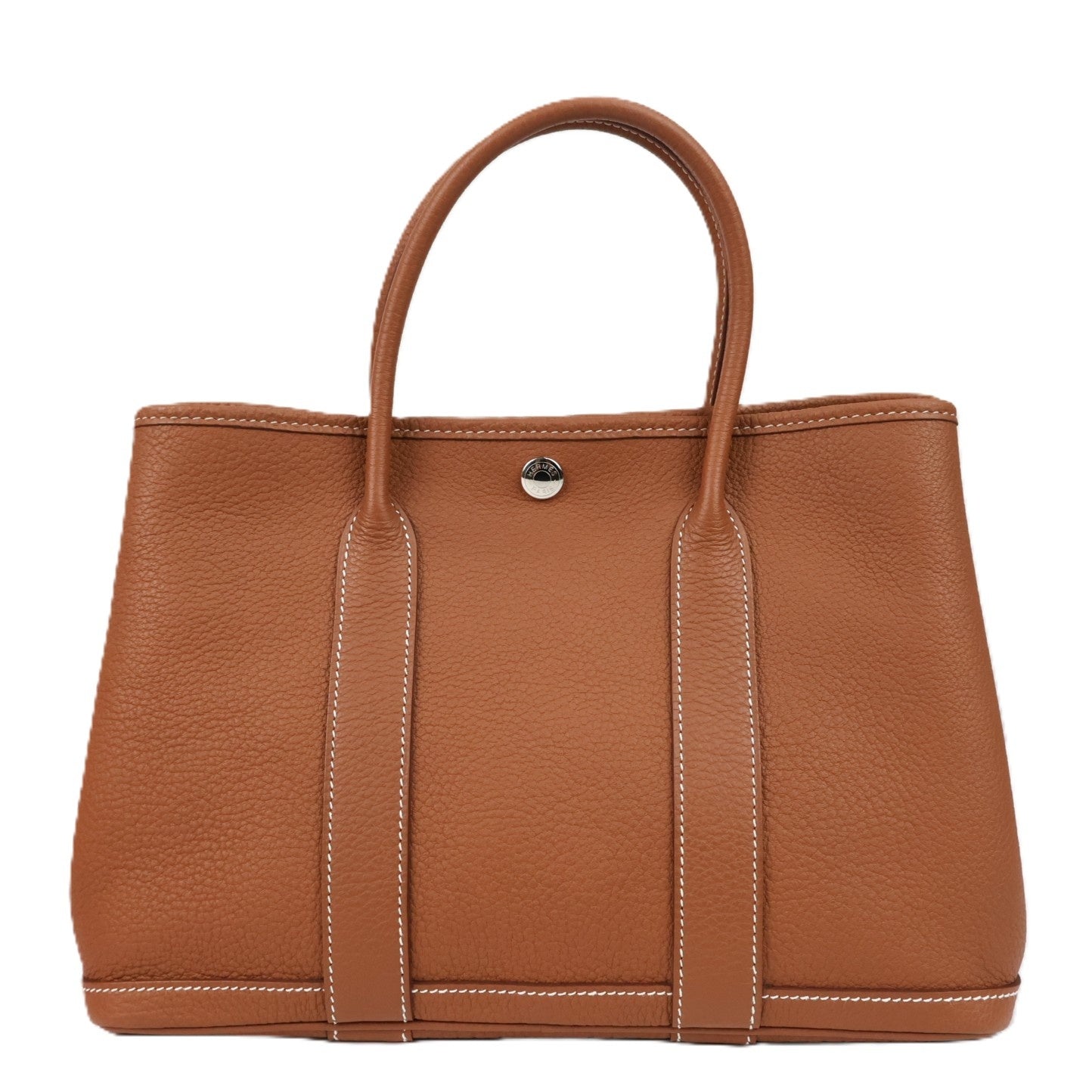 HERMES 051568CK GARDEN PARTY 30 TOTE BAG