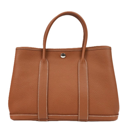HERMES 051568CK GARDEN PARTY 30 TOTE BAG