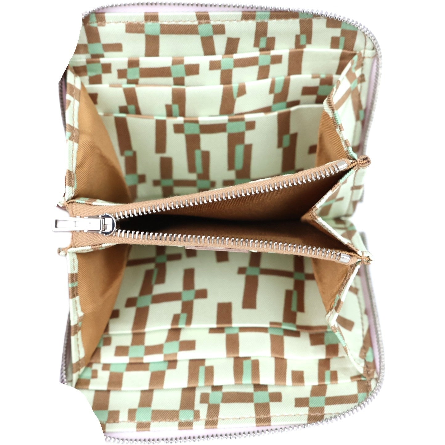 HERMES 084204CK SILK IN COMPACT WALLET
