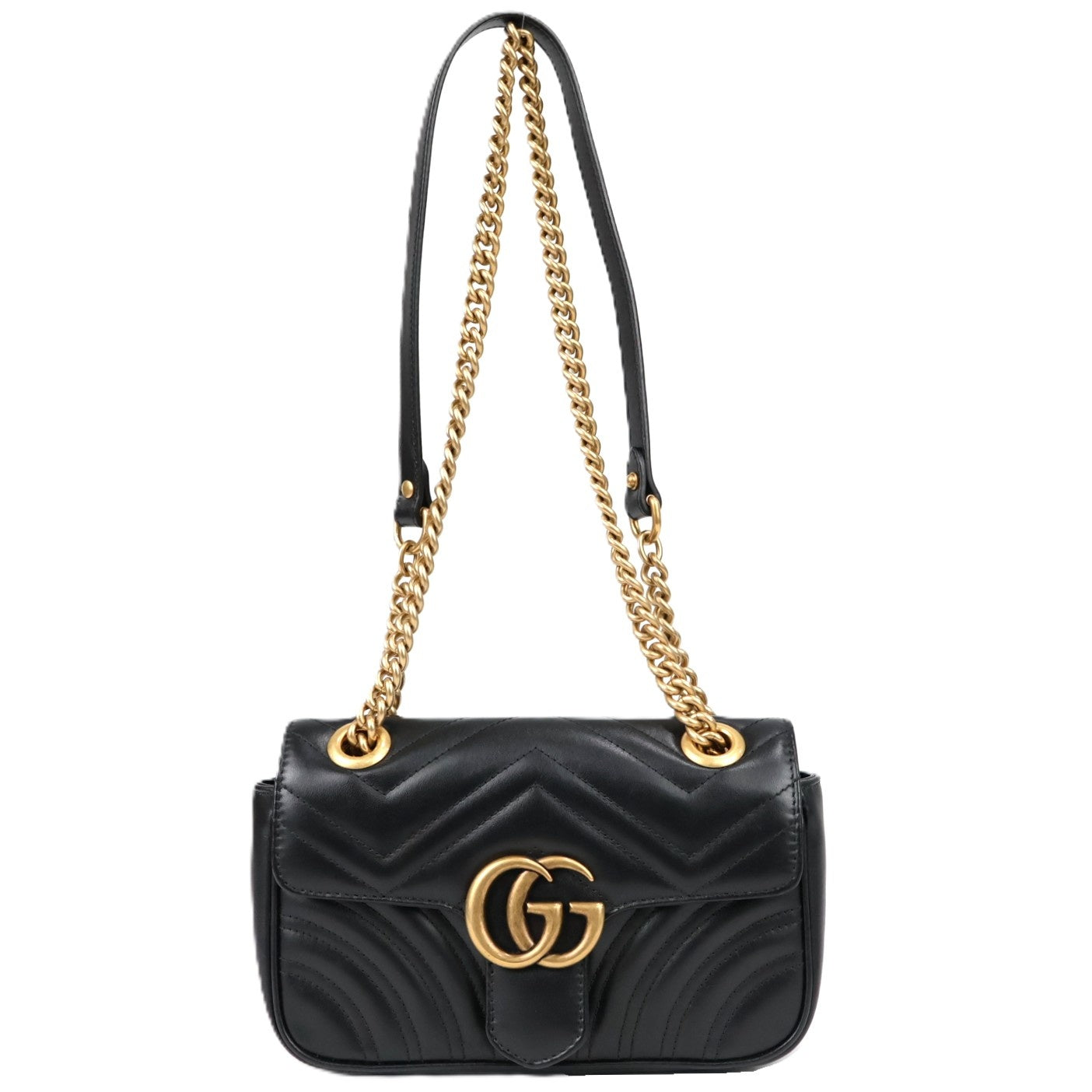 GUCCI 446744 DTD1T GG MARMONT SHOULDER BAG