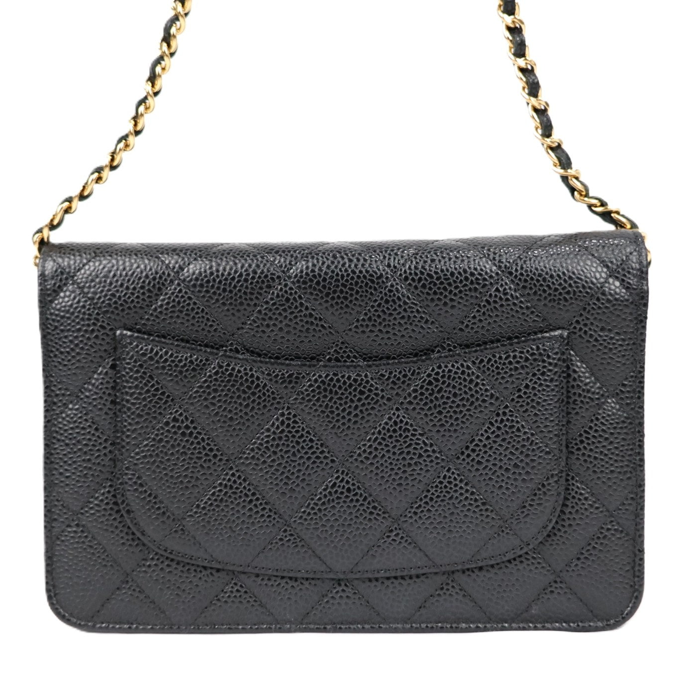 CHANEL 33814 CLASSIC FLAP WALLET ON CHAIN