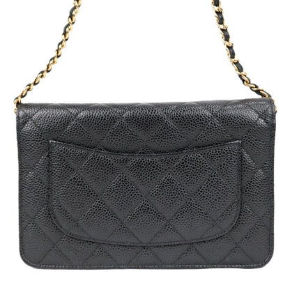 CHANEL 33814 CLASSIC FLAP WALLET ON CHAIN