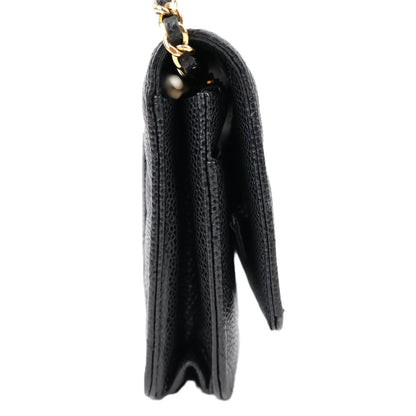 CHANEL 33814 CLASSIC FLAP WALLET ON CHAIN