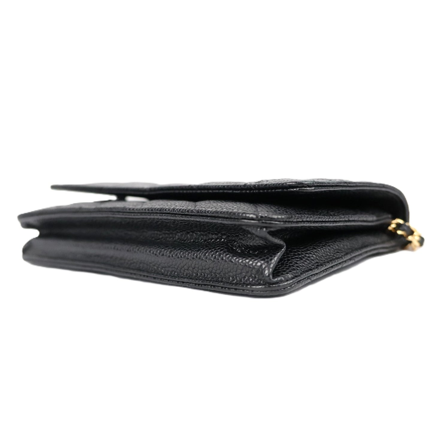 CHANEL 33814 CLASSIC FLAP WALLET ON CHAIN