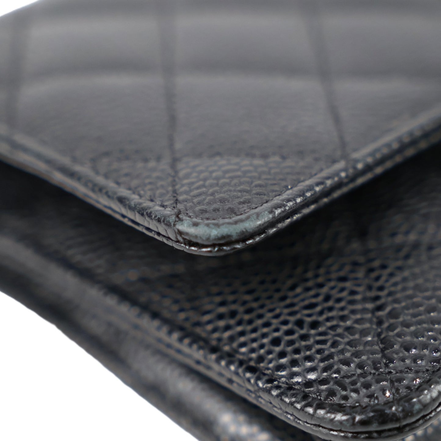 CHANEL 33814 CLASSIC FLAP WALLET ON CHAIN