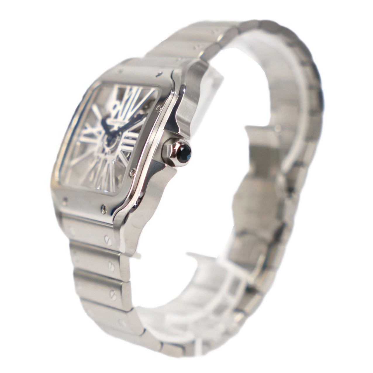 Cartier WHSA0007 Santos de Cartier Skeleton