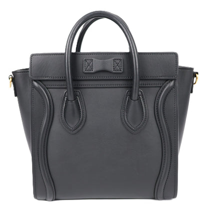 CELINE 189243HSC LUGGAGE SHOPPER NANO HANDBAG