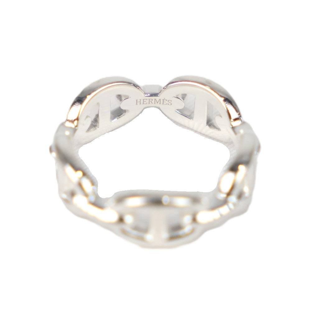 HERMES H109507B Chaine d'Ancre Enchainee Small Model #58 Ring