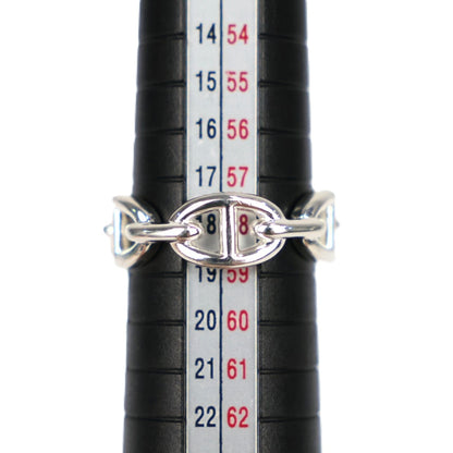 HERMES H109507B Chaine d'Ancre Enchainee Small Model #58 Ring