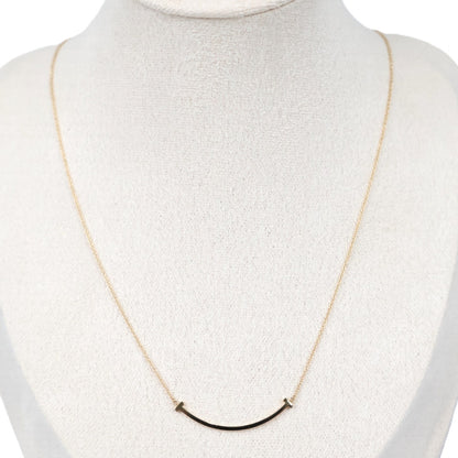 TIFFANY & Co. 60011679 T Smile Small Necklace