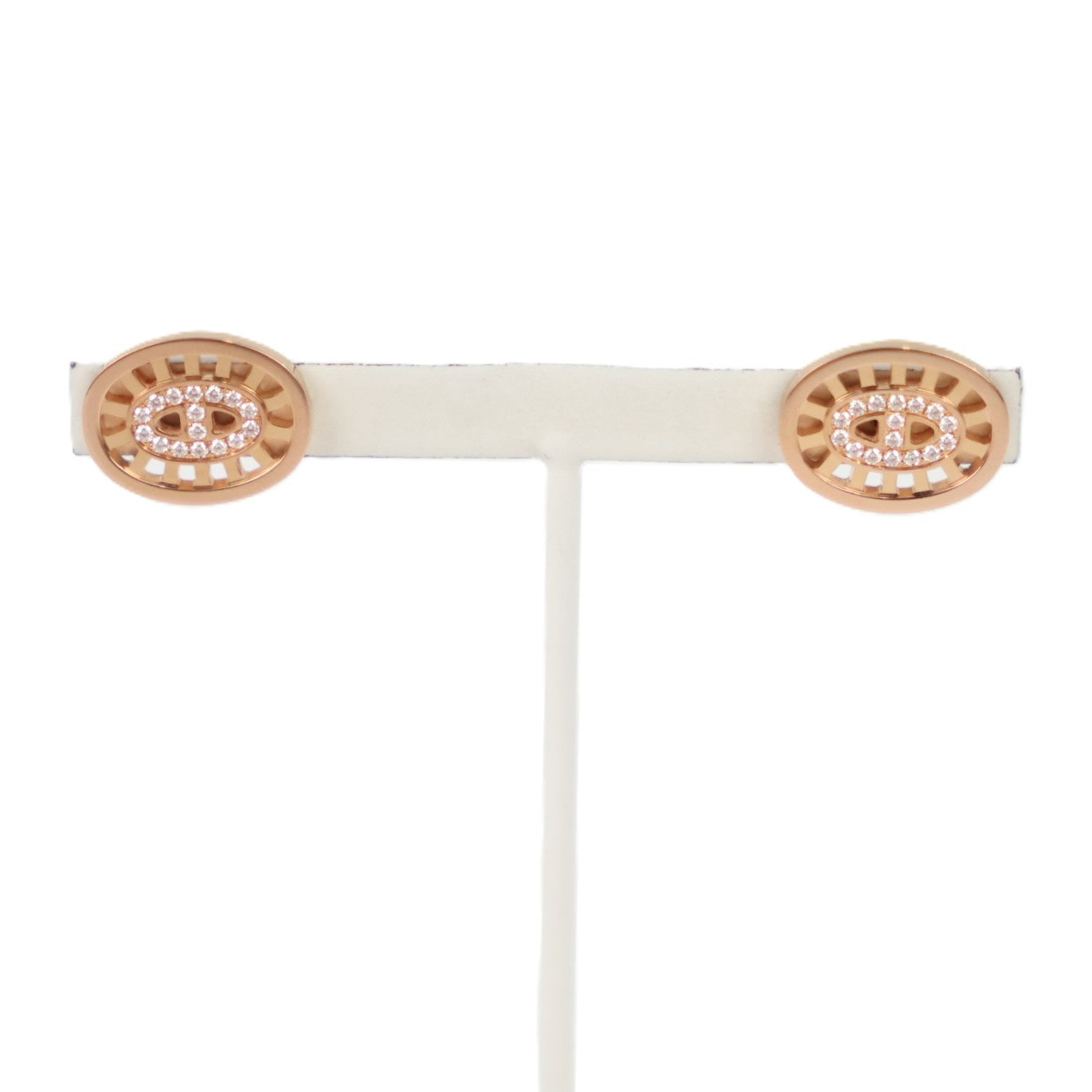 HERMES H222521B Chaine d'Ancre Divine Small Model Earrings