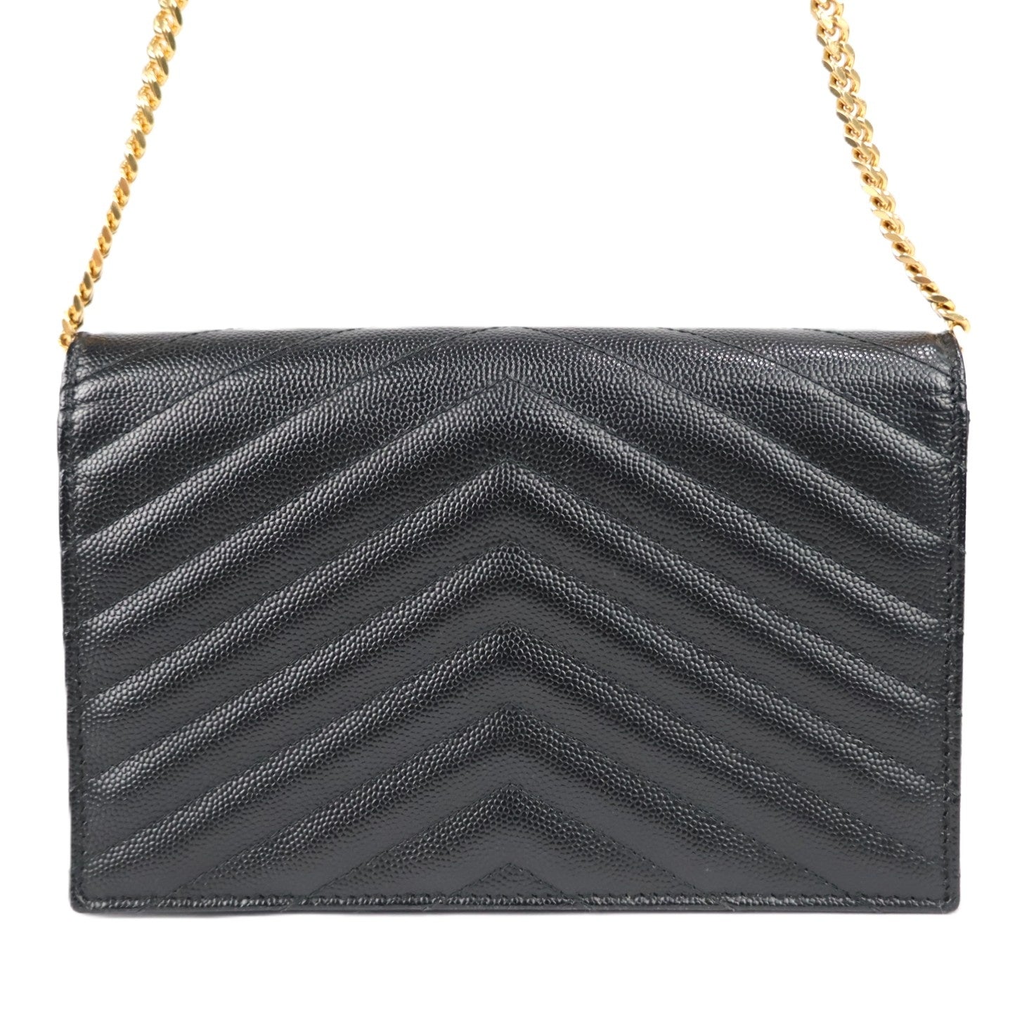 SAINT LAURENT 742920 BOW01 ENVELOPE WALLET ON CHAIN