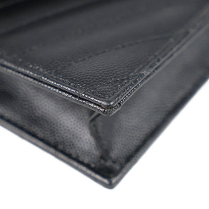 SAINT LAURENT 742920 BOW01 ENVELOPE WALLET ON CHAIN