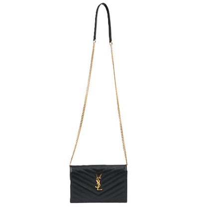 SAINT LAURENT 742920 BOW01 ENVELOPE WALLET ON CHAIN