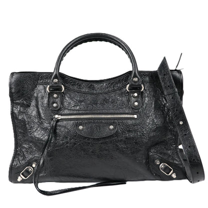 BALENCIAGA 823058 2AA9S LE CITY MEDIUM HANDBAG
