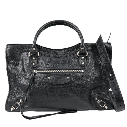 BALENCIAGA 823058 2AA9S LE CITY MEDIUM HANDBAG