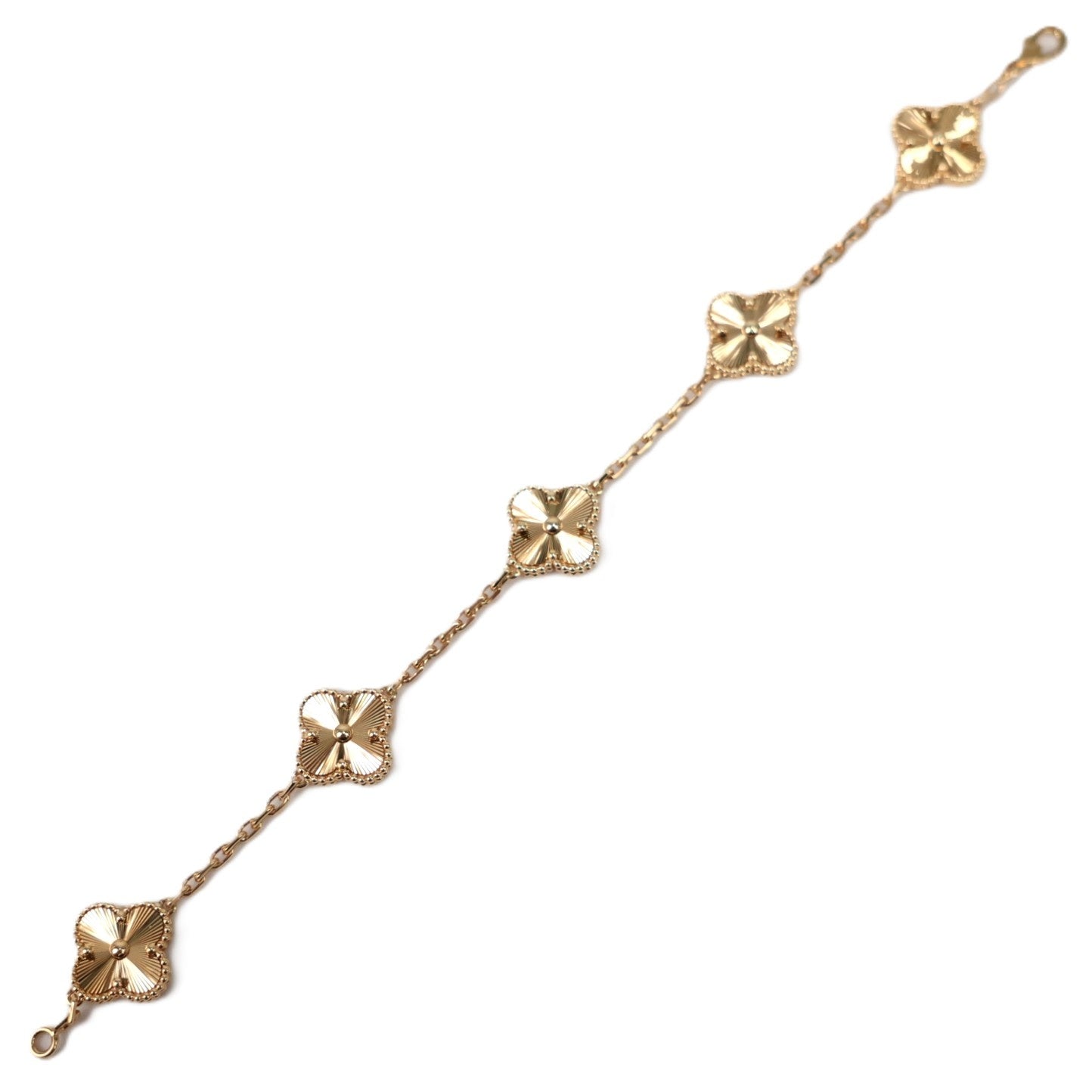 Van Cleef & Arpels VCARP3JK00 Vintage Alhambra 5-Motifs Bracelet