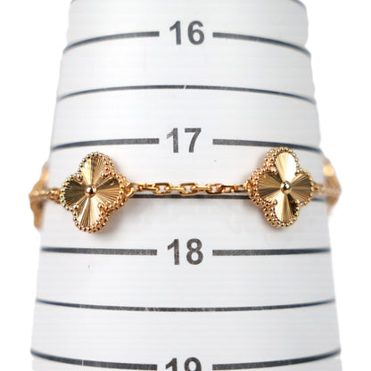 Van Cleef & Arpels VCARP3JK00 Vintage Alhambra 5-Motifs Bracelet