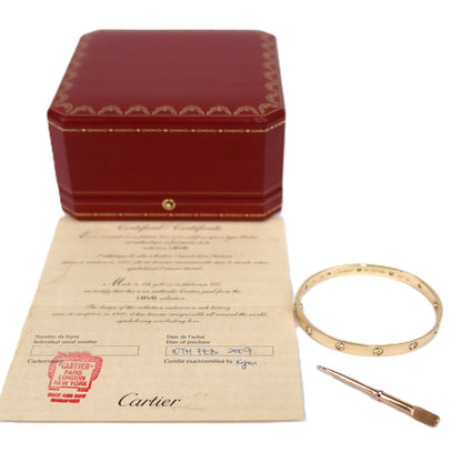 Cartier Love Bracelet Classic Model 10-Daiamonds #19 Bracelet