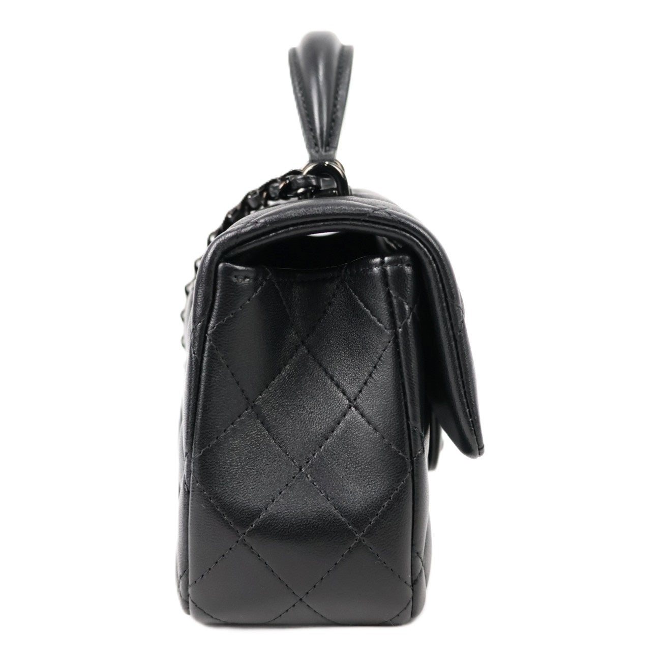 CHANEL AS2431 TOP HANDLE FLAP HANDBAG
