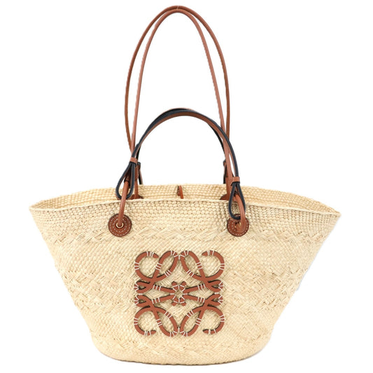 LOEWE A223T43X02 ANAGRAM BASKET BAG SMALL TOTE BAG