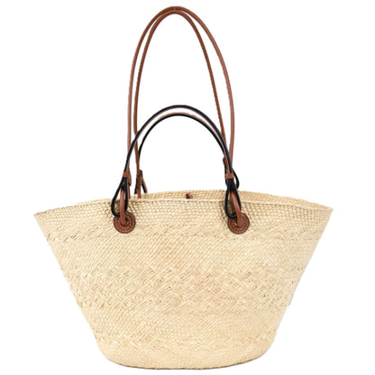 LOEWE A223T43X02 ANAGRAM BASKET BAG SMALL TOTE BAG