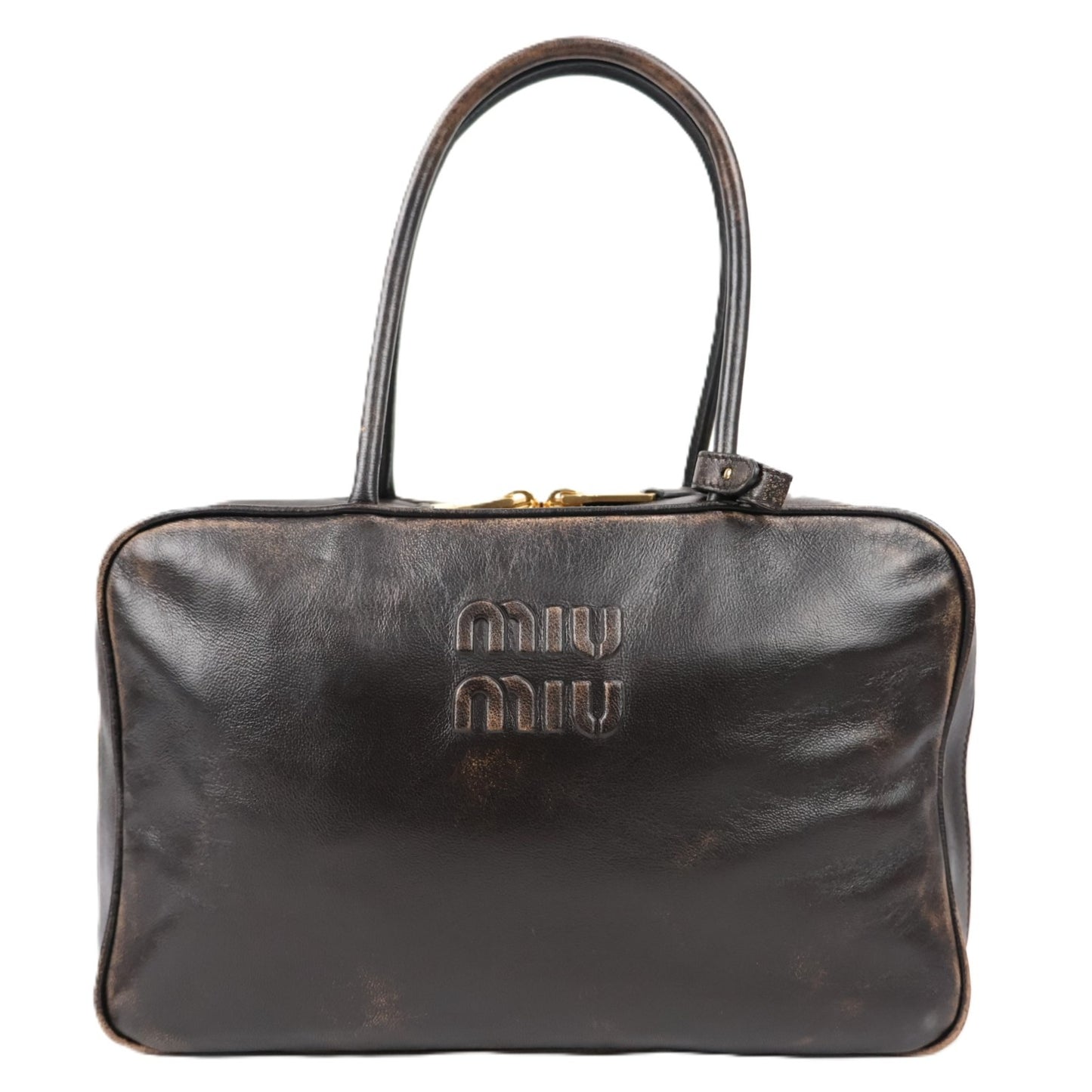 MIU MIU 5BB117 BEAU LARGE HANDBAG