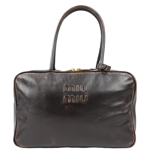 MIU MIU 5BB117 BEAU LARGE HANDBAG