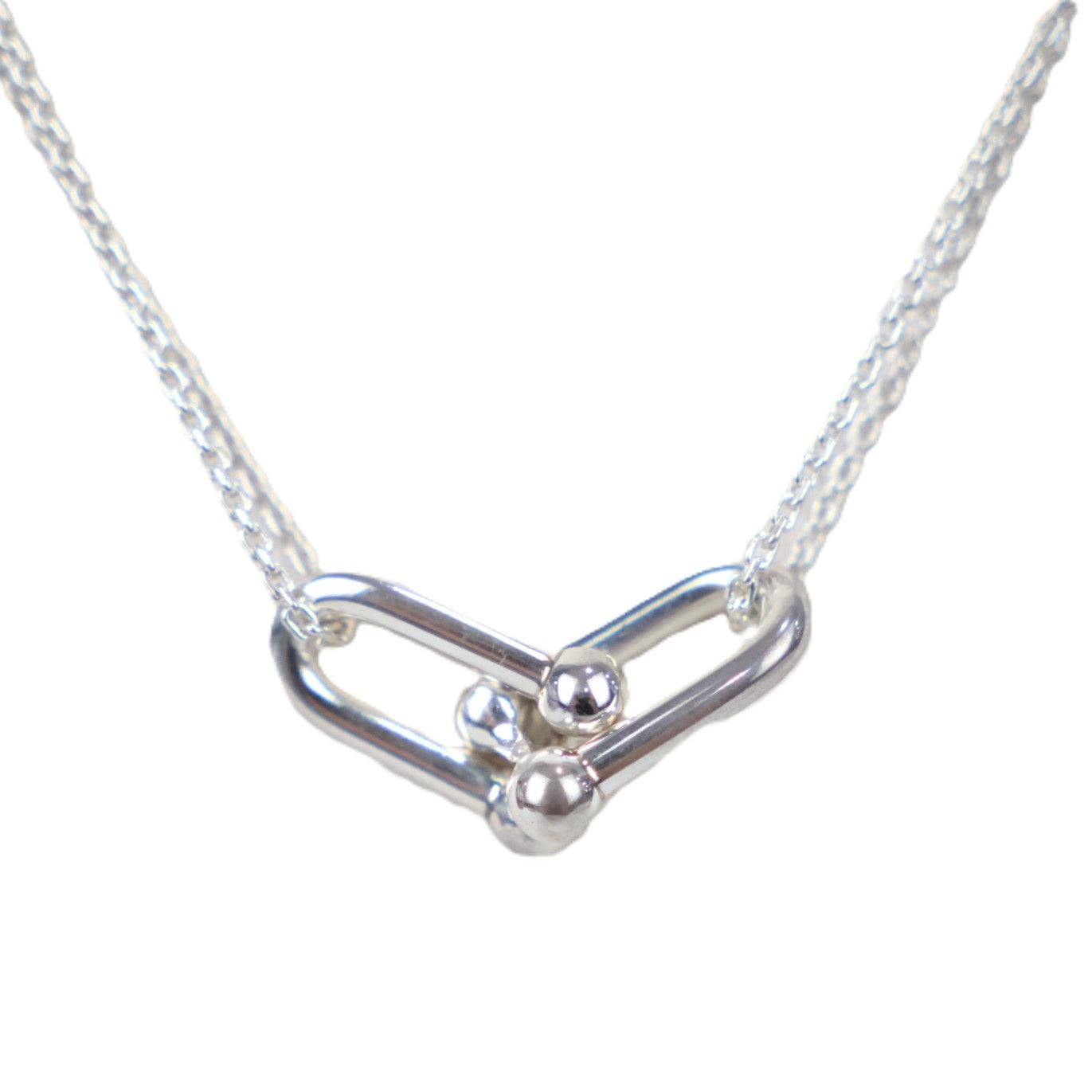 TIFFANY & Co. 63104337 HardWear Large Double Link Necklace