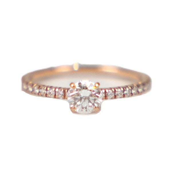 Cartier N4803947 Etincelle Solitaire 0.32ct-F-VVS2-3EX #47 Ring