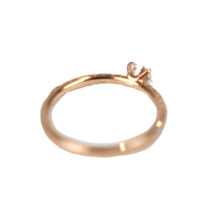 Cartier N4803947 Etincelle Solitaire 0.32ct-F-VVS2-3EX #47 Ring